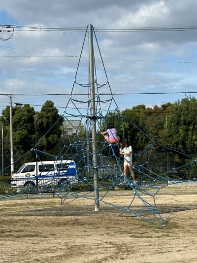 Climbing at the playground, and yummy Japanese treats – Day 36 – Oct 8, 2025